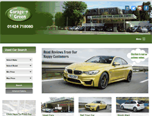 Tablet Screenshot of garageonthegreen.com